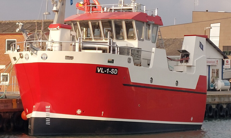 Topp moderne og godt utrustede MS «Stording» på plass ved utrustningskaien ved Bredgaard Boats.