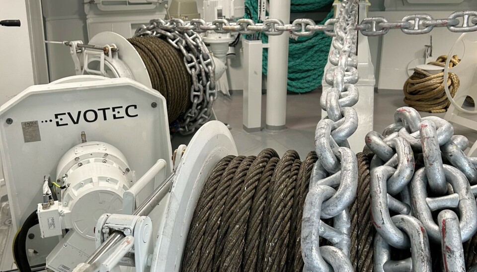 Evotec har levert komplett vinsjpakke.