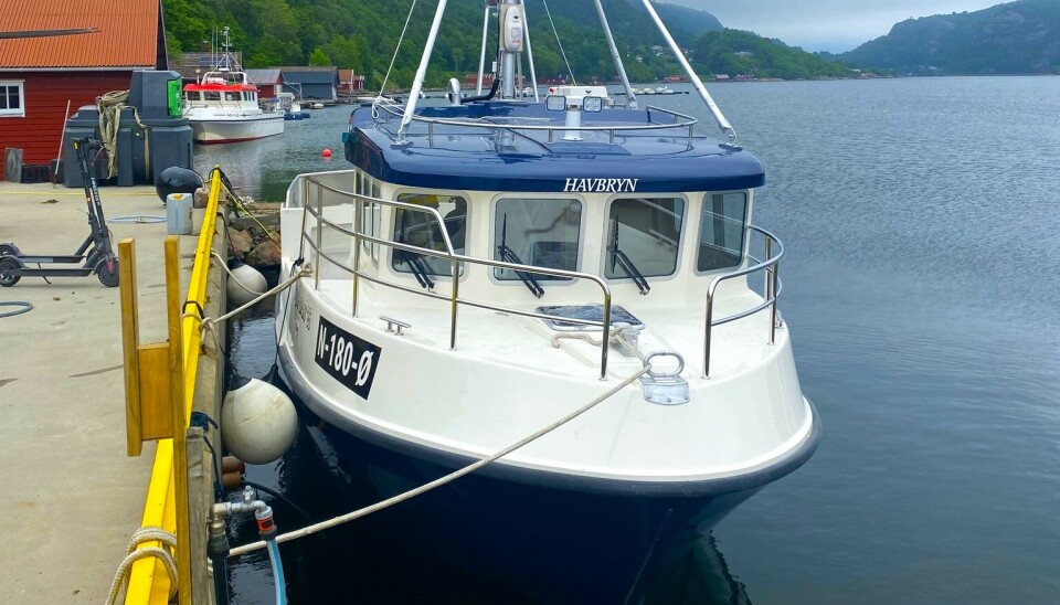 KYSTSJARK: «Havbryn» er en ny effektiv kystsjark er levert fra Nor-Dan Marine.