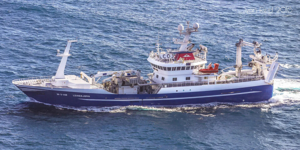 «Leinebjørn» tok 720 tonn nordsjøsild.