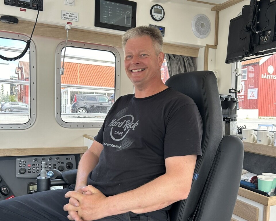 ALTA: Fisker og reder Jan Inge Nilsen fra Alta er fornøyd med ny båten.