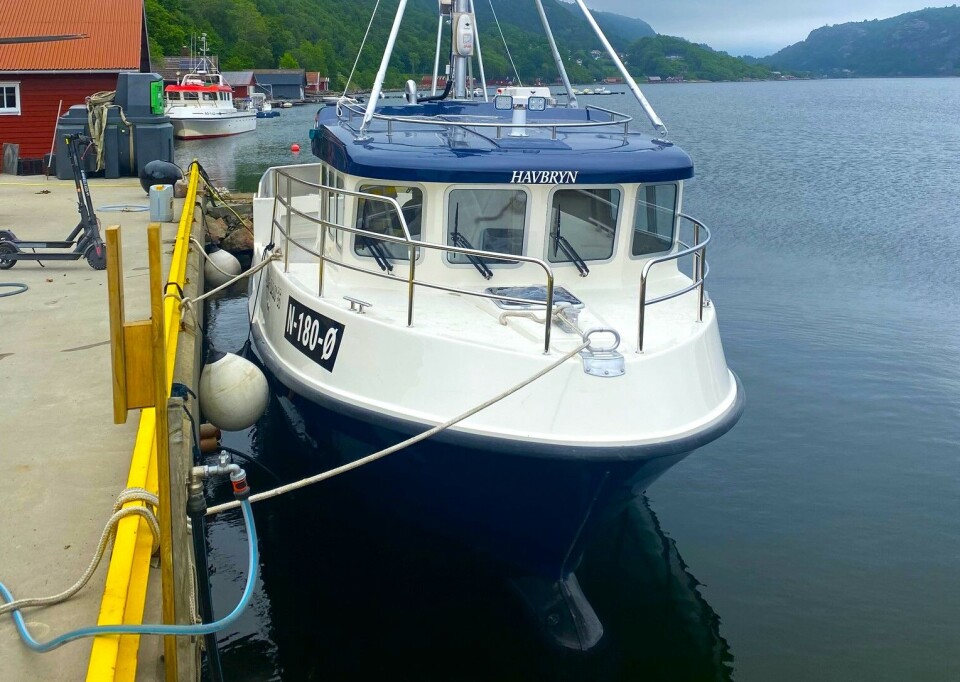 KYSTSJARK: «Havbryn» er en ny effektiv kystsjark er levert fra Nor-Dan Marine.