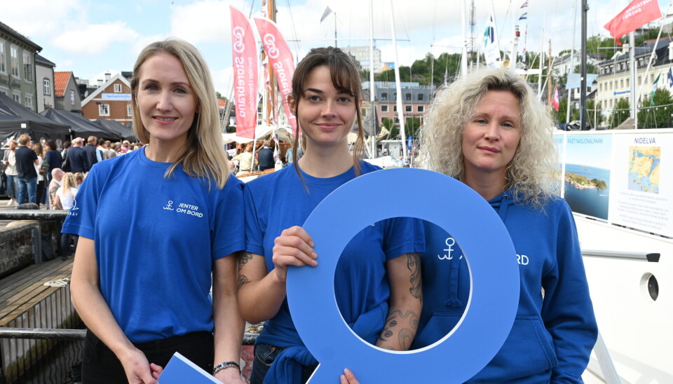 JENTEKAMPANJE: Fv. Susanne Giske (Fiskebåt), Vilde Strandman (Ramoen) og Jannicke Gangstad (Fiskebåt).