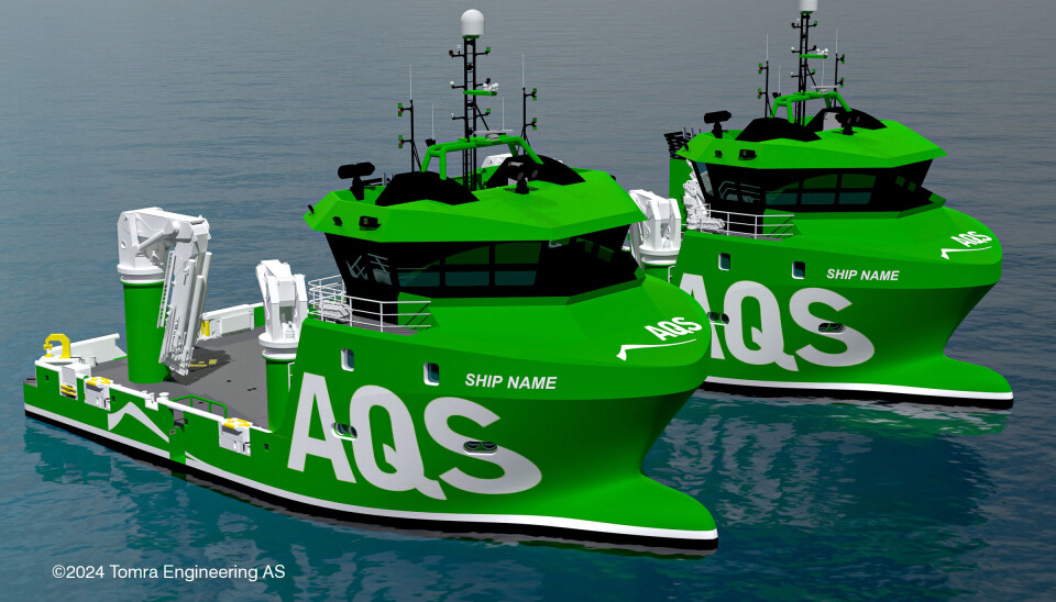 Render av fartøyene.