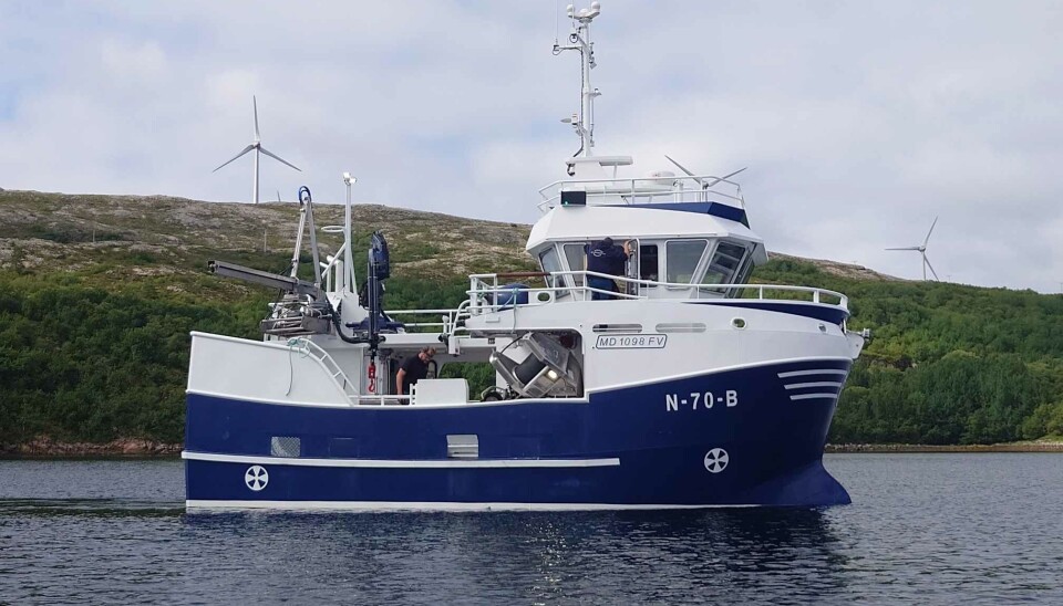 Nye «Remskjær» er overlevert fra verftet Båt og Motorservice i Dalasjøen til Rånes Fiskeri i Lofoten.