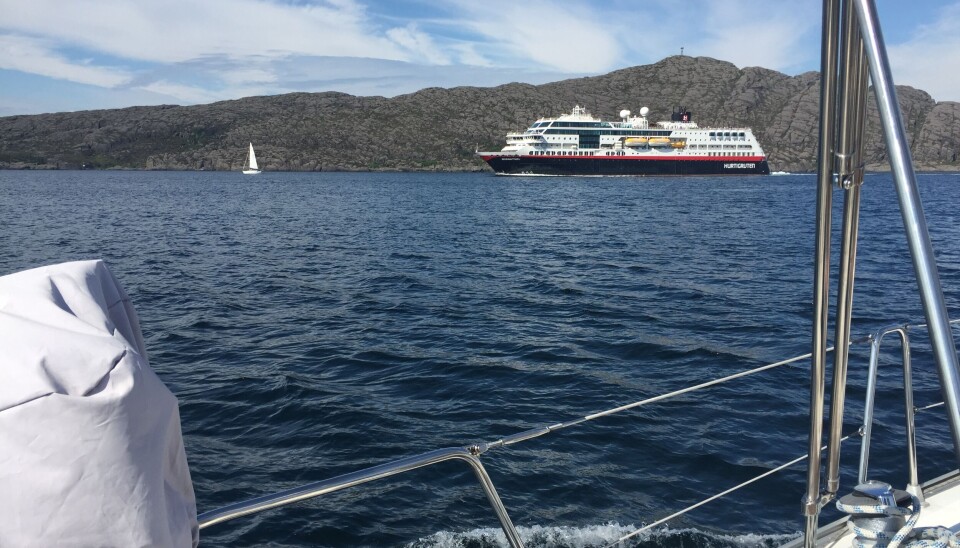 Ytre del av Sognefjorden.