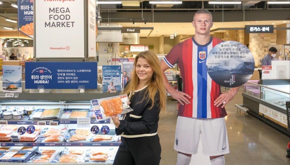 Norges sjømatråds Manager Sør-Korea, Mia Sætre Bernhardsen.