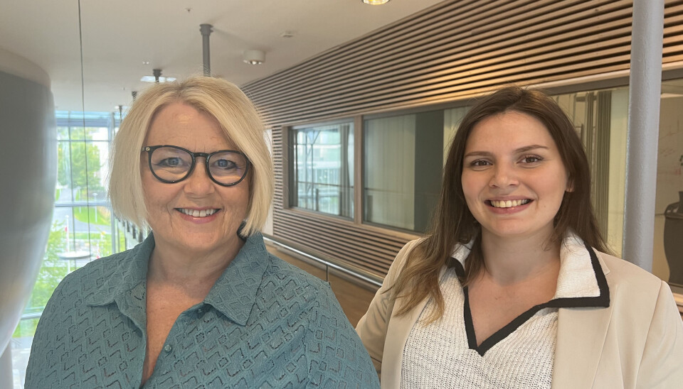 VIKARIERER: Britt Giske Andersen (tv) skal vikariere for Elise Fiske, mens sistnevnte er ute i permisjon.