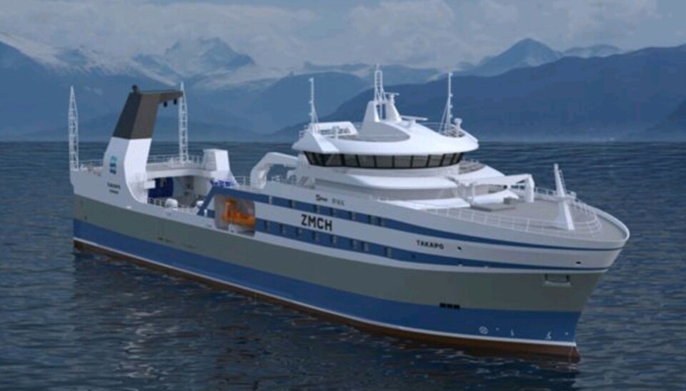 TERSAN skal bygge ny fabrikkfrysetråler til New Zealand-rederi.