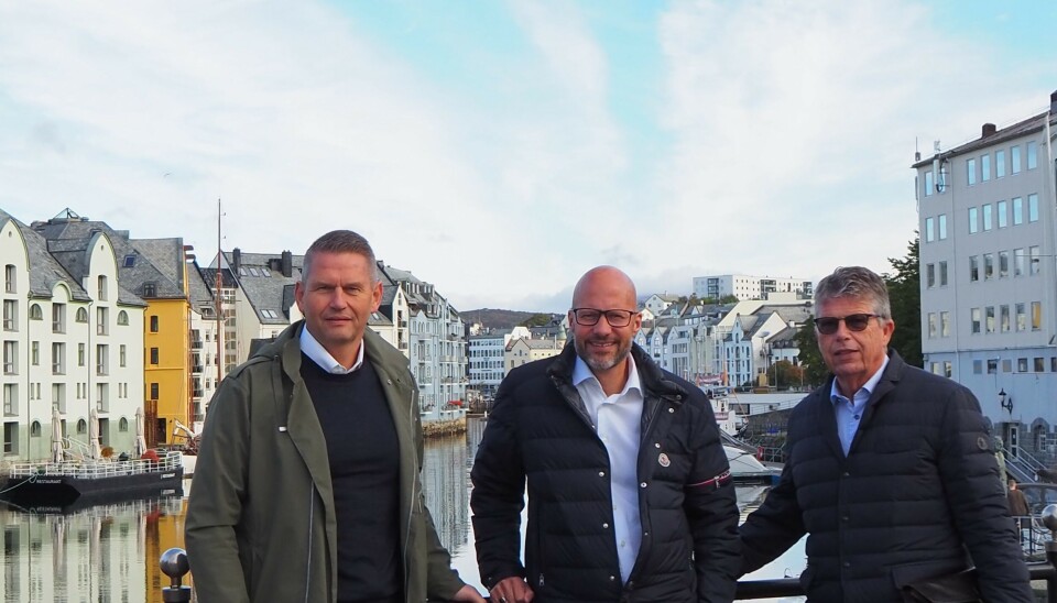 Fra Venstre; Peder Stette, Christian Pritchard, Leif Arne Langøy