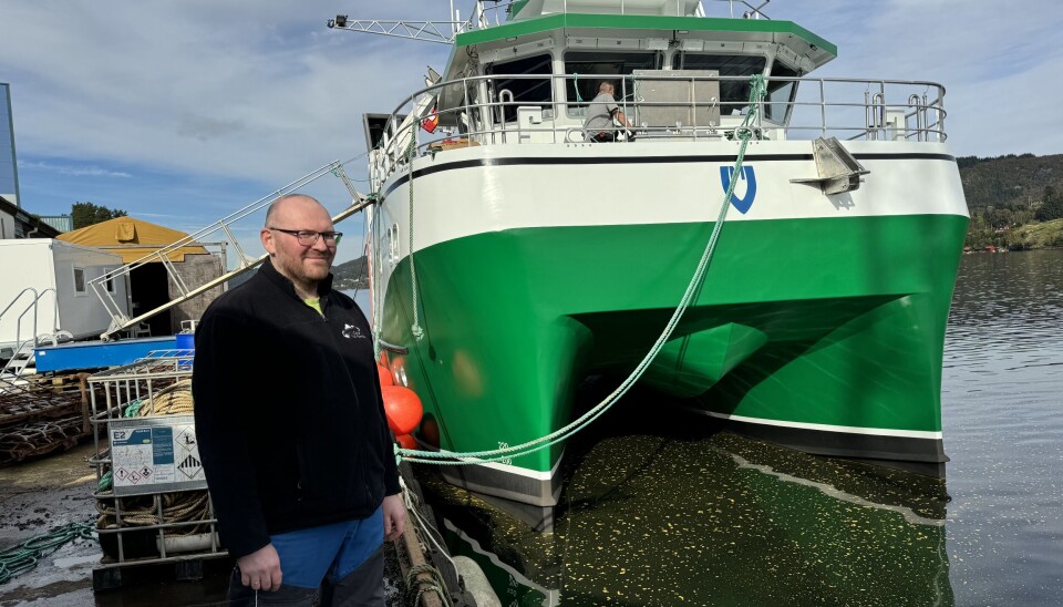 En godt fornøy reder for «Seingen», Svein Håkon Fjordbakk i selskapet Sjøliv AS i Henningsvær. Dette er en unik fiskebåt som er rigget for snurrevad.