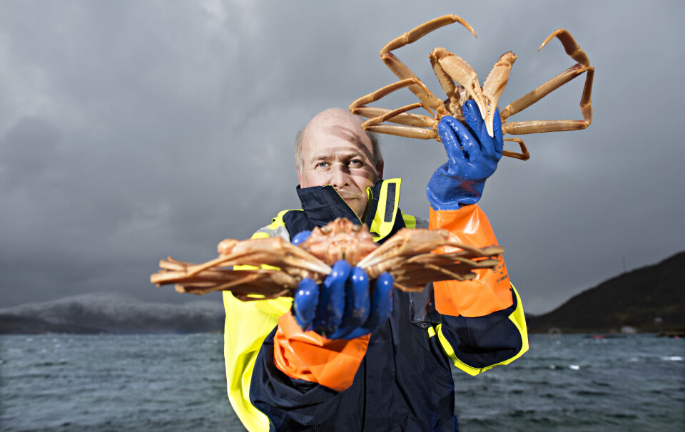 Sten Siikavuopio er en av Norges fremste forskere på snøkrabber og har publisert en rekke
vitenskapelige rapporter om arten. Forskningen har skjedd i tett samhandling med næringen.