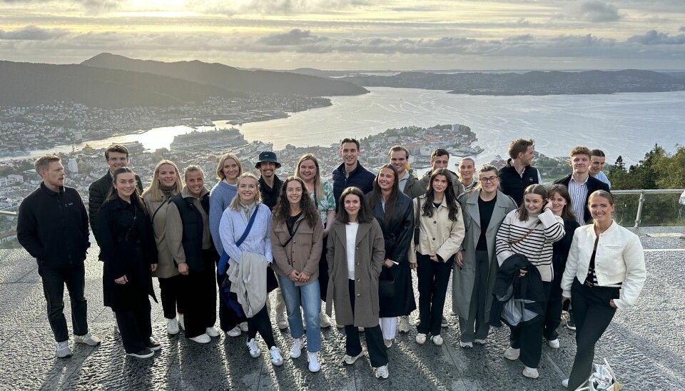 Seafood Trainee kull 9 på sin første samling.