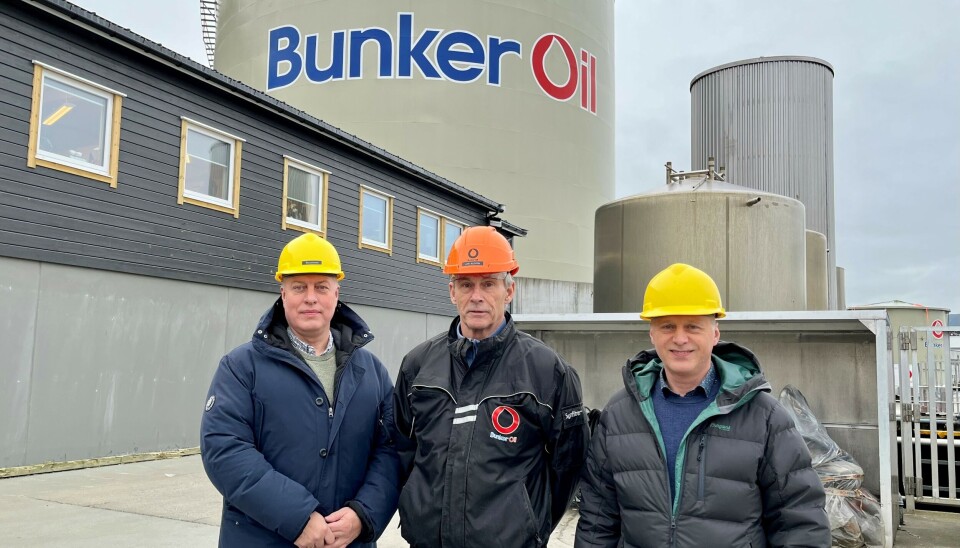 Bilde fra høyre: Bjarne Rygg, Jan Kleven, Rune Midtkandal.