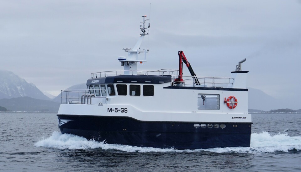 «Solveig» er en godt utstyrt sjark på knappe 11 meters lengde.