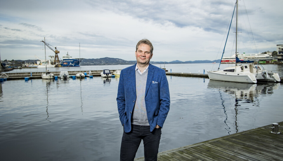 Per Jarle Røyrvik, CEO i Frydenbø Maritime Industries.