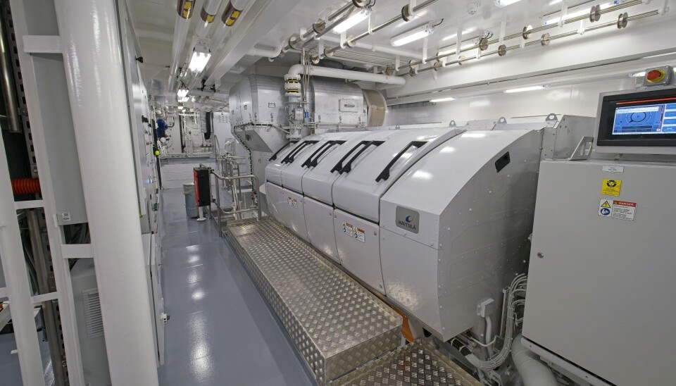 Glimt fra maskinrommet.