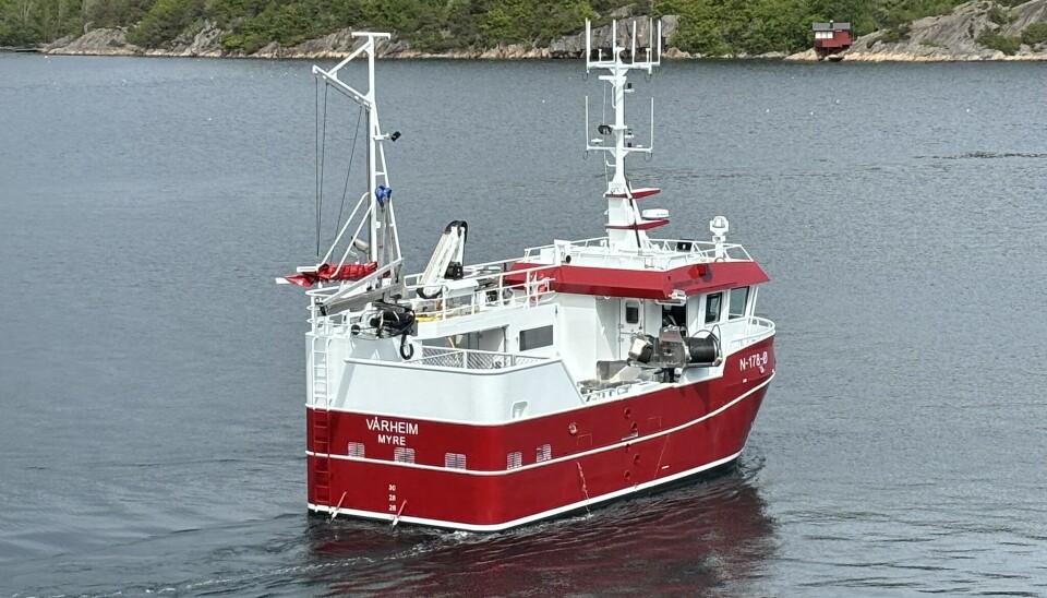 Nye «Vårheim» er en flott 42 fot stor sjark.