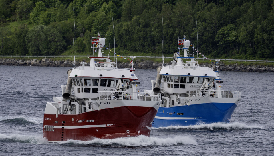 MS «Katrine S» og MS «Kalsøybas».