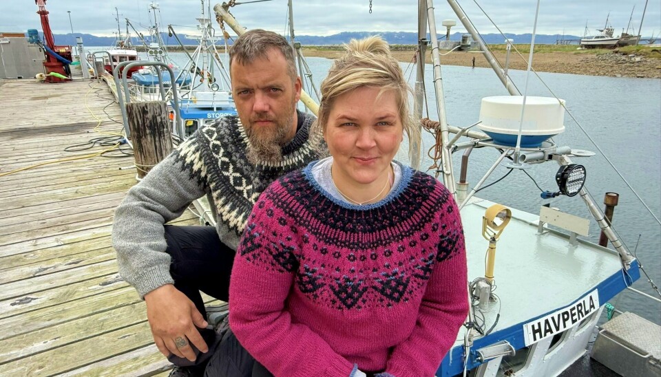 Selv om ekteparet Tor Harry Breivik og Gun-Karoline Breivik har hver sine sjarker, har de valgt å fiske sammen en båt av gangen.