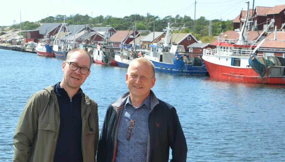 Generalsekretær Sverre Johansen (t.v.) og leder Kåre Heggebø mener det er helt avgjørende at det nå gjøres et seriøst og grundig arbeid som tar hensyn til hele fiskeflåten i CO₂-saken.