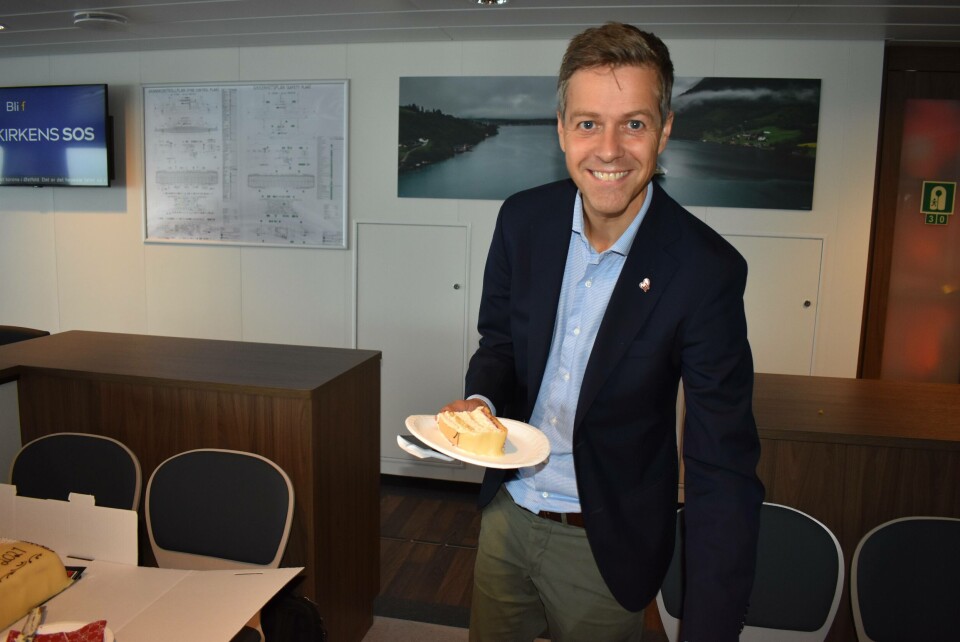 Knut Arild Hareide hadde sin første dag som Sjøfartsdirektør denne uken. Foto: Helge Martin Markussen