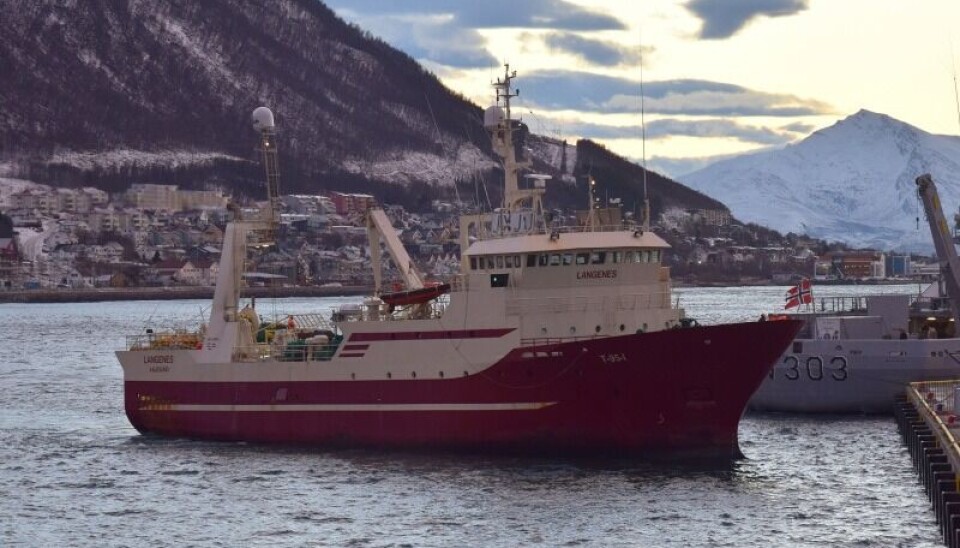 Hekktråleren «Langenes». Foto: Frode Adolfsen Hekktråleren «Langenes». Foto: Frode Adolfsen