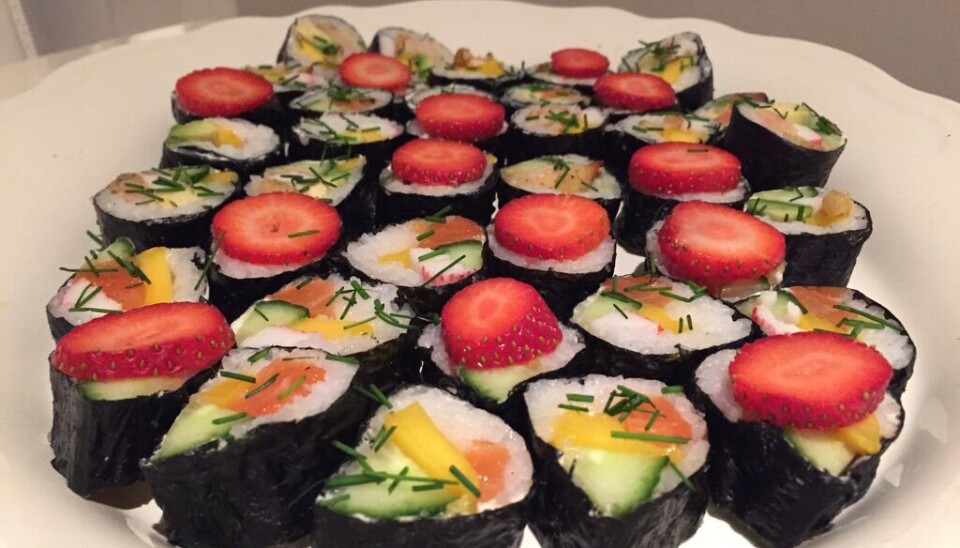 Sushi har bidratt til at stadig flere unge spiser sjømat.