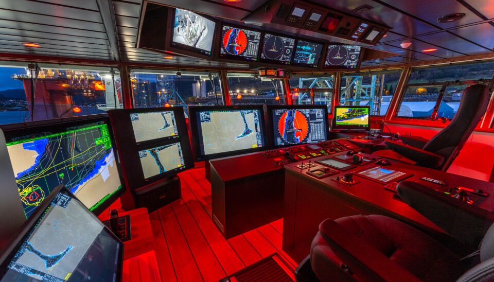 Broen er meget godt utstyrt.