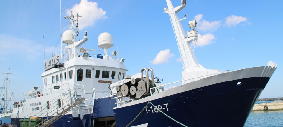Garnbåten «Nesholmen» skal rigges for snøkrabbe