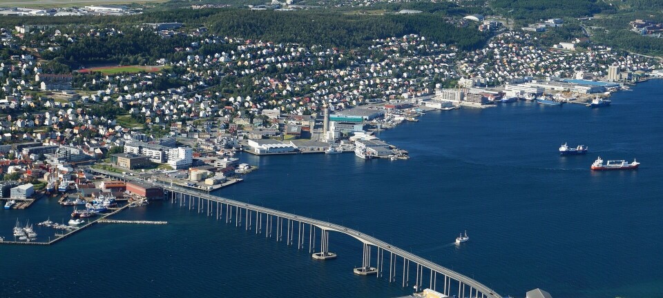 Krasjet i Tromsøbrua - skipperen anmeldt for promille og sendt til køys av politiet