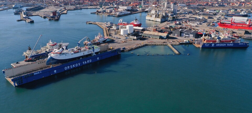 Milepæl nådd for Orskov Yard