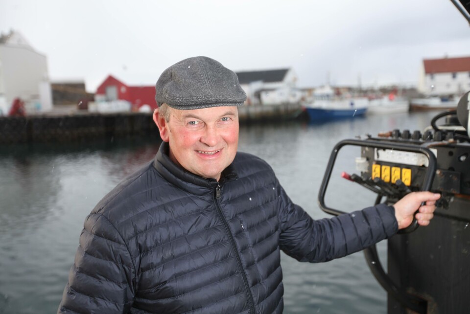 SATSER: Jim-Andrè Lorentsen opplever eventyrlige tider med mottak og salg av breiflabbhaler og kamskjell. – Mellom 2019 og 2021 økte vi salget med 200 prosent. Og nå åpner verden etter korona, sier han fornøyd. (Foto: Rune Kr. Ellingsen) SATSER: Jim-Andrè Lorentsen opplever eventyrlige tider med mottak og salg av breiflabbhaler og kamskjell. – Mellom 2019 og 2021 økte vi salget med 200 prosent. Og nå åpner verden etter korona, sier han fornøyd. (Foto: Rune Kr. Ellingsen)