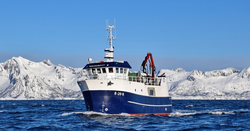 'Molinergutt' en av fem notbåter som har fisket hestmakrell verdt mer en en million kroner. Foto Frode Adolfsen