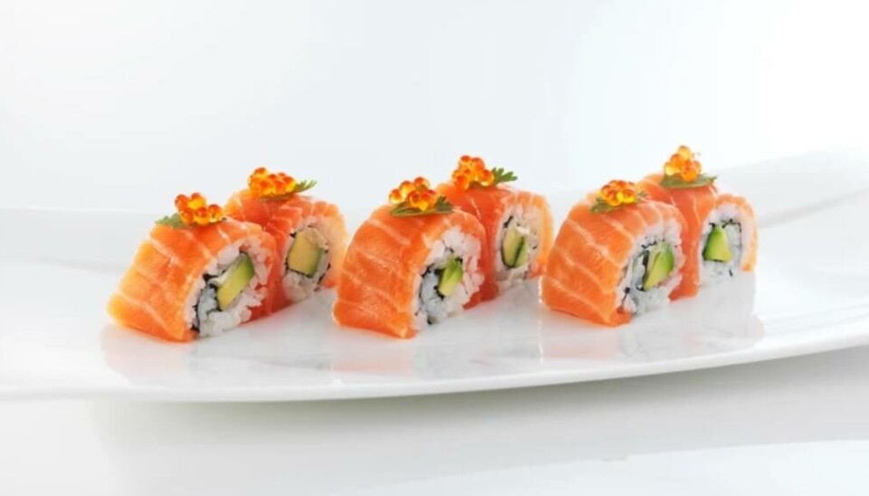 PYNT: Sushikokker verden over ønsker silderogna som sushipynt. Foto: Norges sjømatråd. PYNT: Sushikokker verden over ønsker silderogna som sushipynt. Foto: Norges sjømatråd.