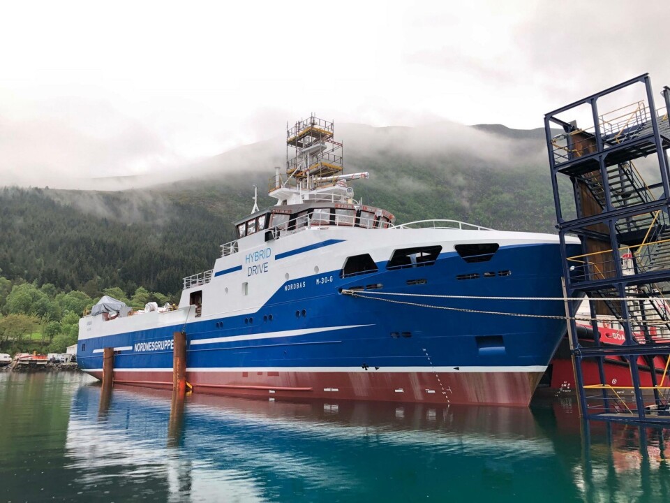 Nordnes AS vil gjerne fortsette å fiske kvoter som ligger på «Vollerosa» med moderniserte «Nordbas». Foto: Kleven Green Yard
