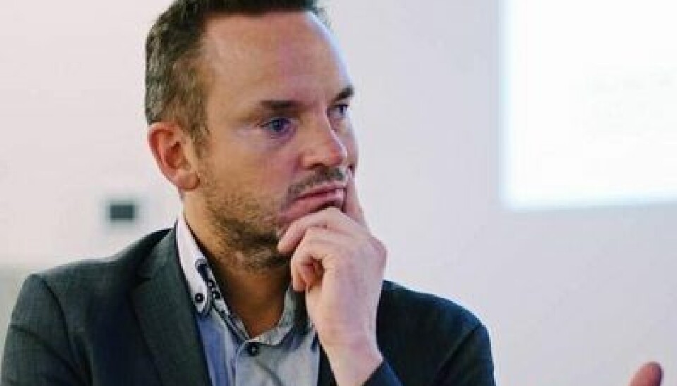 UNDRENDE: – Vi er også overrasket over at salgslagene på hvitfisksiden har valgt å slutte seg til denne anken, sier Geir Ove Ystmark hos Sjømat Norge. UNDRENDE: – Vi er også overrasket over at salgslagene på hvitfisksiden har valgt å slutte seg til denne anken, sier Geir Ove Ystmark hos Sjømat Norge.