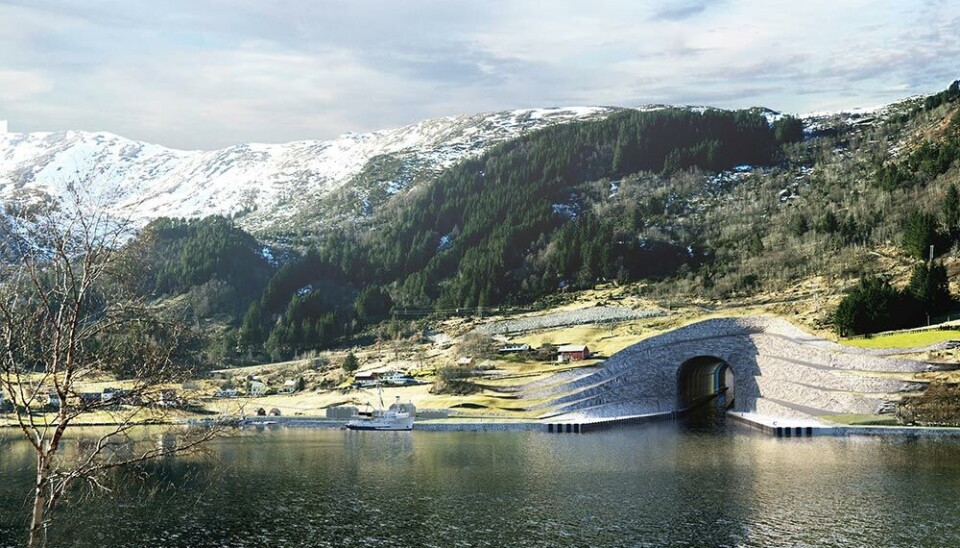 SKAL BYGGES: Stad skipstunnell skal bygges, melder regjeringen. Til neste år setter de av 130 millioner til anbudsprosessen.