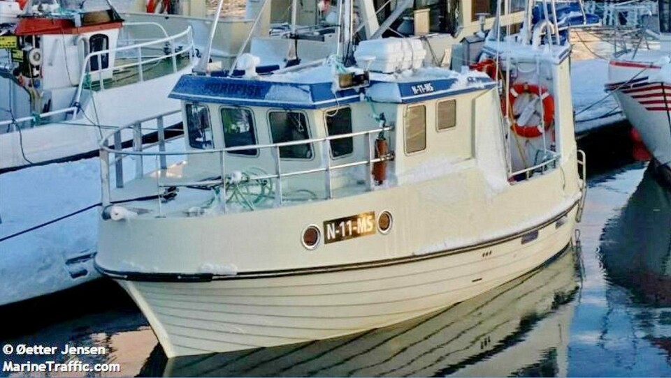 Direktoratet region Nord mente denne båten brøt regelverket. Men inndragningen ble gjort overfor sjarken Magnus. Faksimile Marinetraffic.com Direktoratet region Nord mente denne båten brøt regelverket. Men inndragningen ble gjort overfor sjarken Magnus. Faksimile Marinetraffic.com