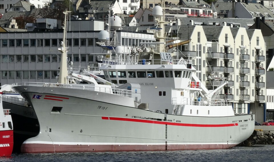 'Svanaug Elise' er fartøyet som så langt har fisket mest lodde utenfor Finnmark. Foto Åge Schjølberg