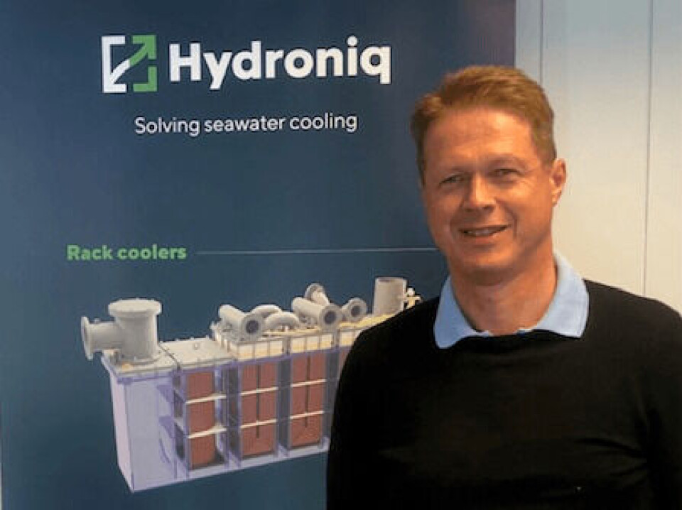 Magnar Kvalheim, salgssjef hos Hydroniq Coolers.
