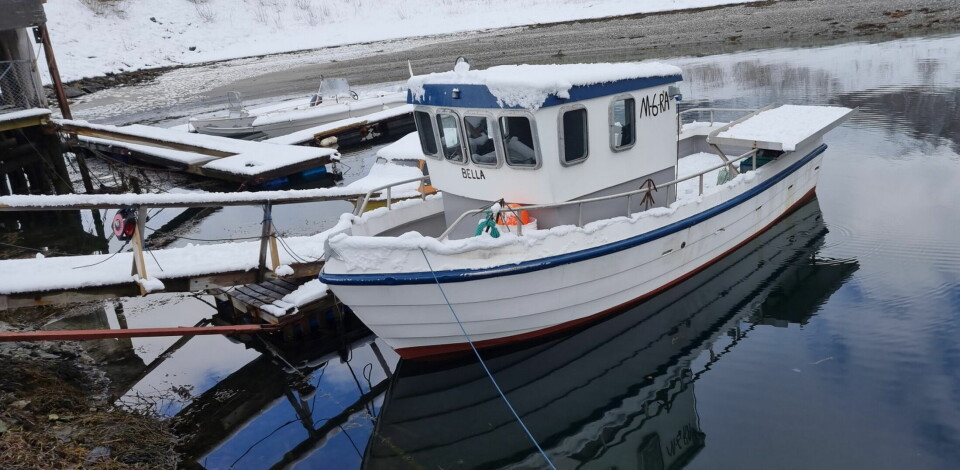 Med denne sjarken skal Sondre Samseth Orvik skape seg en fremtid som fisker på fjordene i Møre og Romsdal.