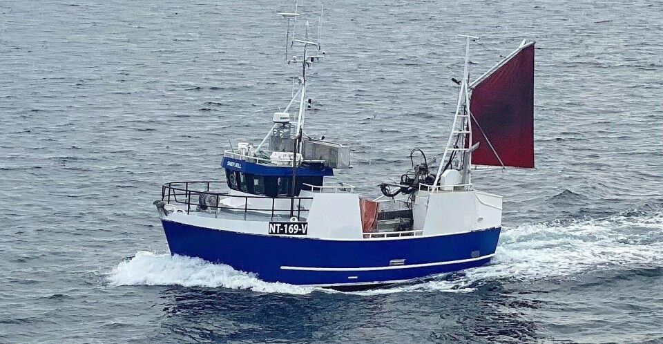 Snefjell er rigget for garn. Den nesten 30 år gamle sjarken har holdt seg godt i verdi. Faksimile Ivan Strøm, Marine Traffic.